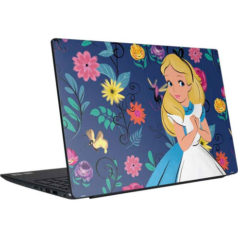 Disney Alice in Wonderland (animated) Floral Print Dell Vostro Skin